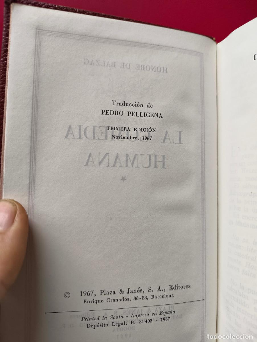Libros de segunda mano: Honor&eacute; de Balzac &ndash; La comedia humana (Tomos I y III) - Foto 3