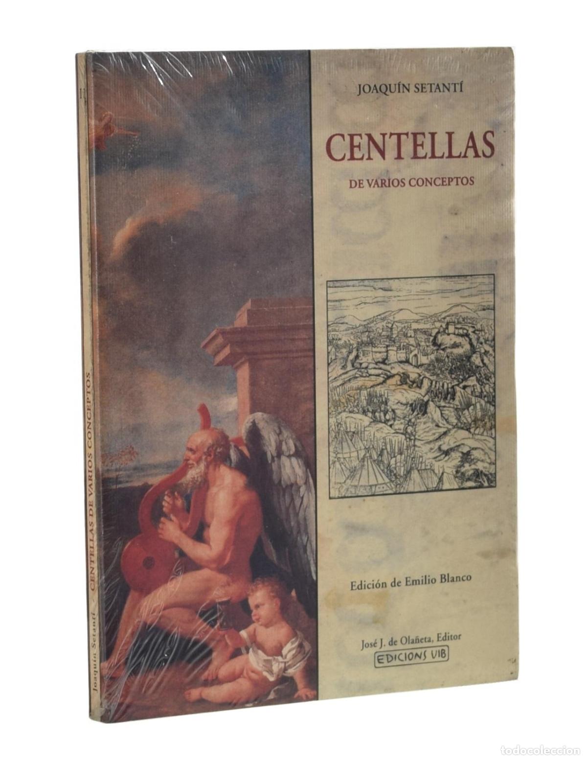 Libros de segunda mano: CENTELLAS DE VARIOS CONCEPTOS - SETANT&Iacute;, Joaqu&iacute;n - Foto 1