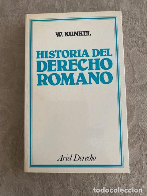 Libros de segunda mano: Historia del Derecho Romano. W. Kunkel. - Foto 1