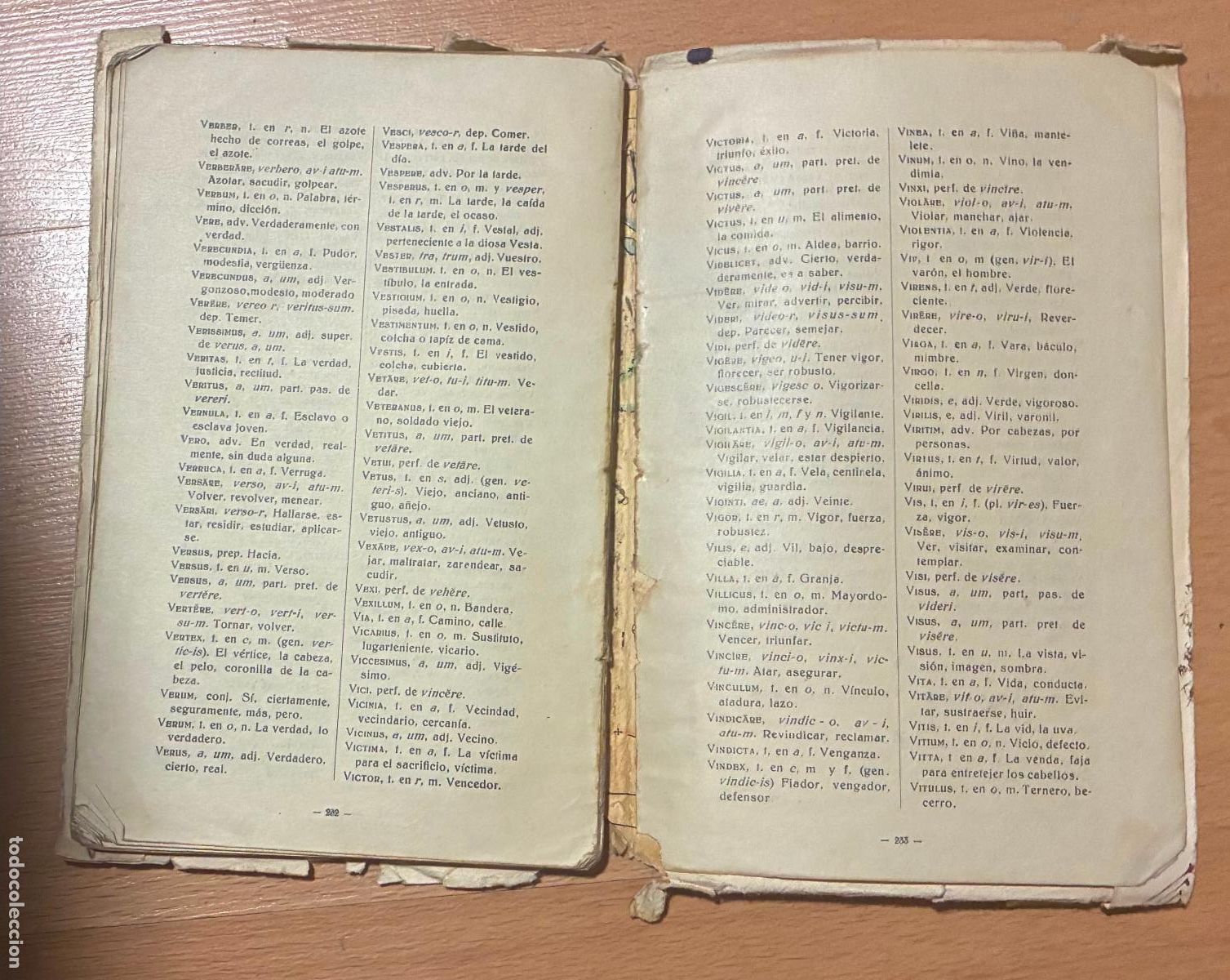 Libros de segunda mano: VOCABULARIO LATINO ESPA&Ntilde;OL Leer - Foto 5