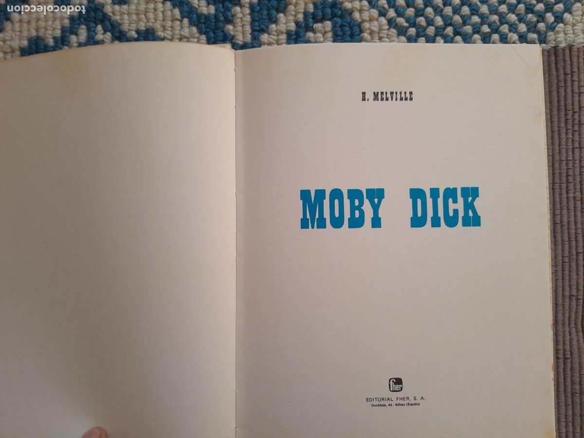 Libros de segunda mano: MOBY DICK. H. MELVILLE. EDITORIAL FEHR 1976. - Foto 8