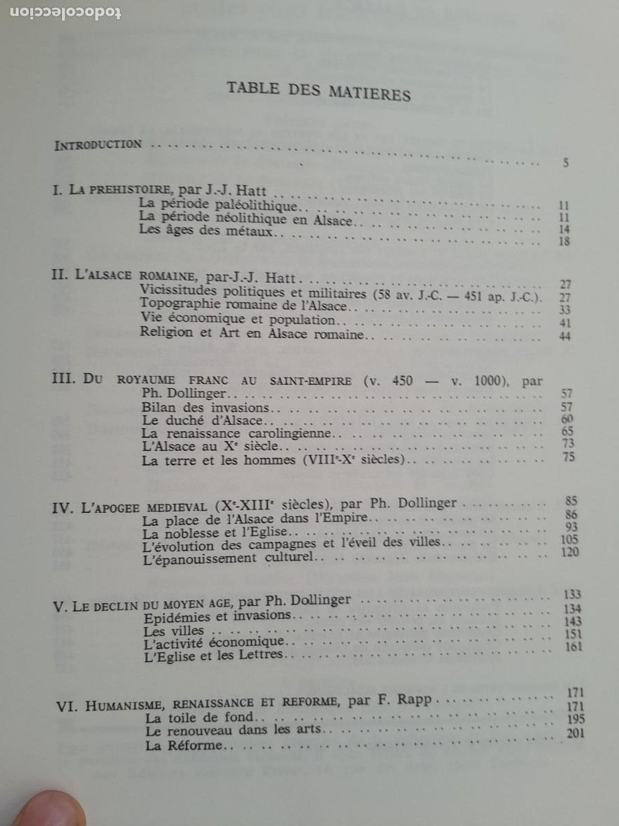 Libros de segunda mano: HISTOIRE DE LALSACE. DIRIGEE PAR PH. WOLFF. PRIVAT 1970 - Foto 6