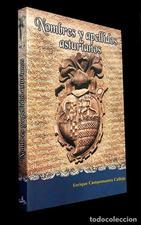 Second hand books: NOMBRES Y APELLIDOS ASTURIANOS. CAMPOMANES CALLEJA. CASTURIAS. HERALDICA. ESCUDOS DE ARMAS.