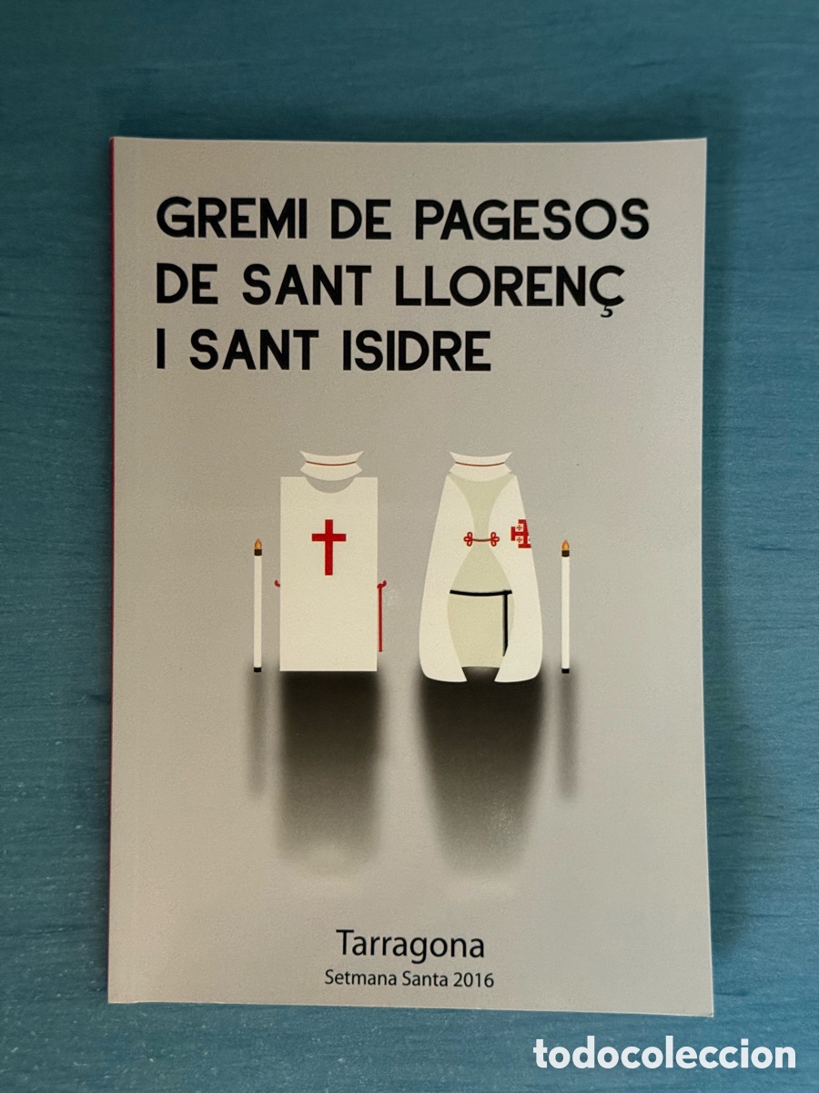 Second hand books: Op&uacute;scle Gremi de Pagesos 2016. Setmana Santa Tarragona.
