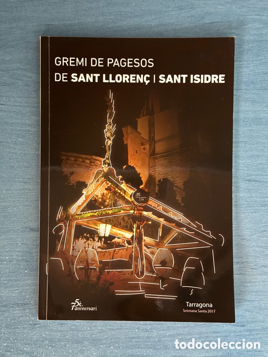 Second hand books: Op&uacute;scle Gremi de Pagesos 2017. Setmana Santa Tarragona.