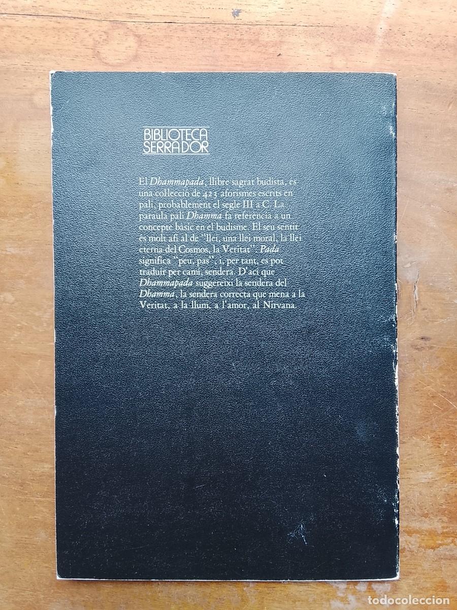 Libros de segunda mano: El Dhammapada, La sendera de la perfecci&oacute; - Foto 5