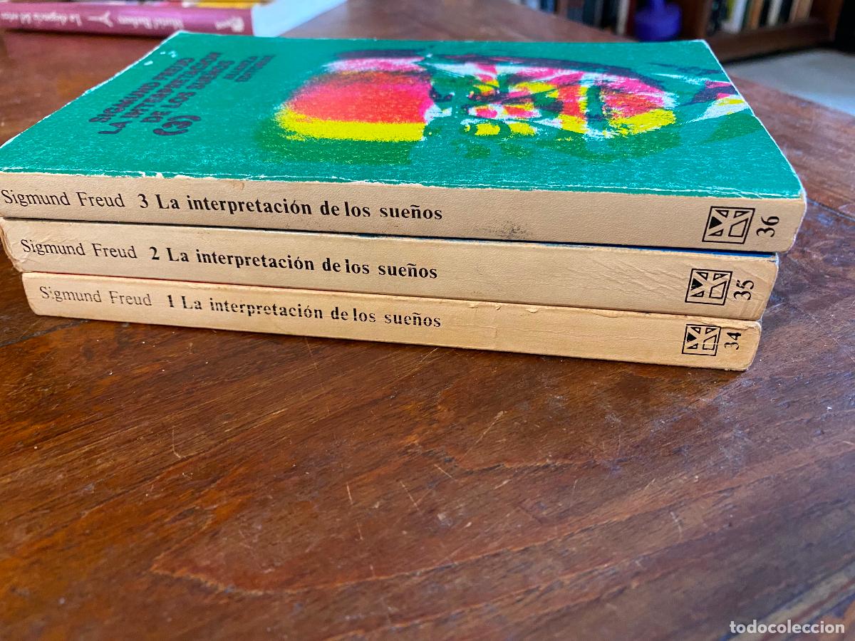 Libros de segunda mano: SIGMUND FREUD - LA INTERPRETACI&Oacute;N DE LOS SUE&Ntilde;OS - ALIANZA EDITORIAL - 3 TOMOS - Foto 2