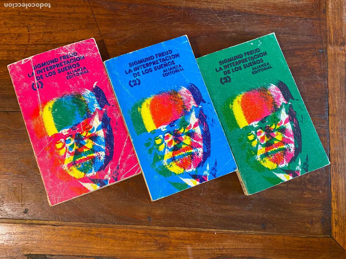 Libros de segunda mano: SIGMUND FREUD - LA INTERPRETACI&Oacute;N DE LOS SUE&Ntilde;OS - ALIANZA EDITORIAL - 3 TOMOS - Foto 1