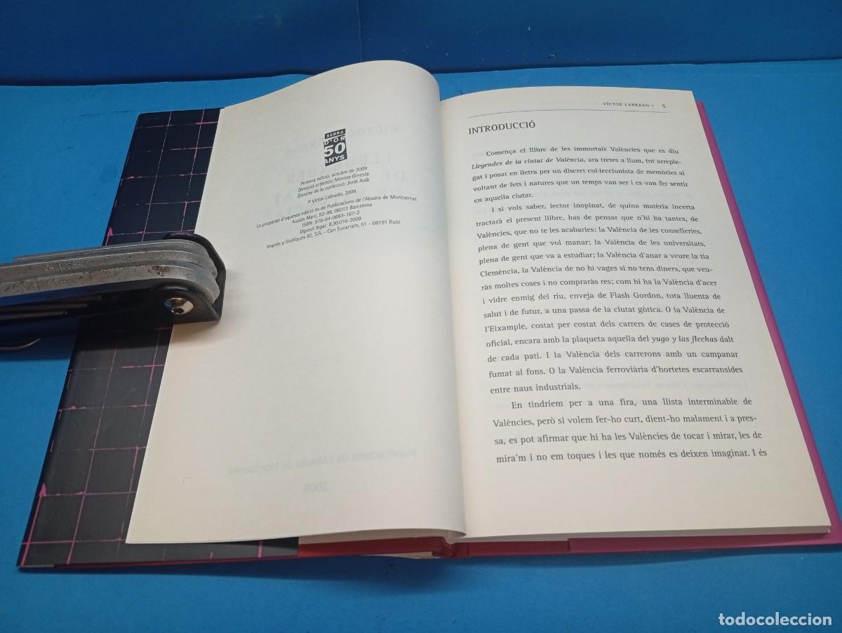 Libros de segunda mano: V&iacute;ctor Labrado - Llegendes de la ciutat de Val&egrave;ncia. - Foto 4