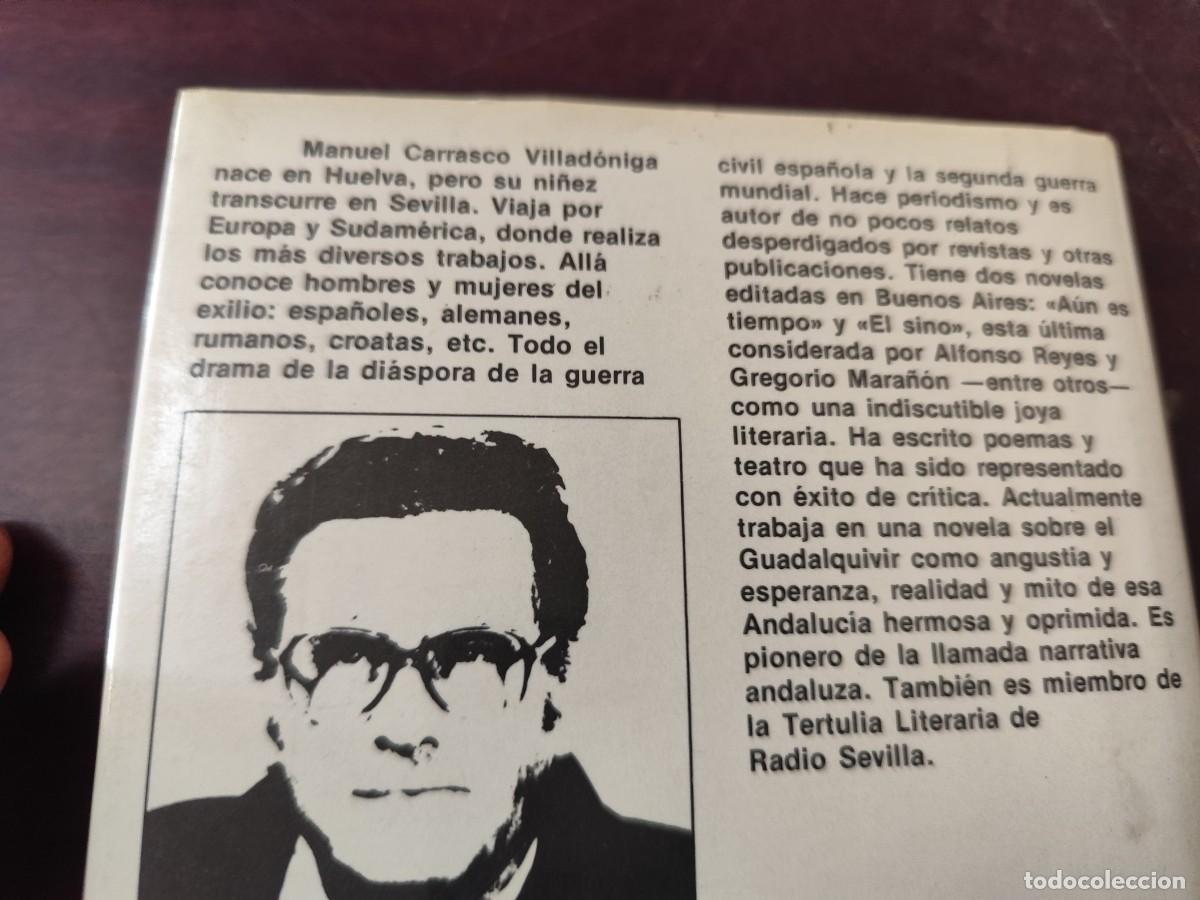 Libros de segunda mano: LOS DESTERRADOS / MANUEL CARRASCO / CJA 446 / PRIMERA EDICION / PLANETA - Foto 5