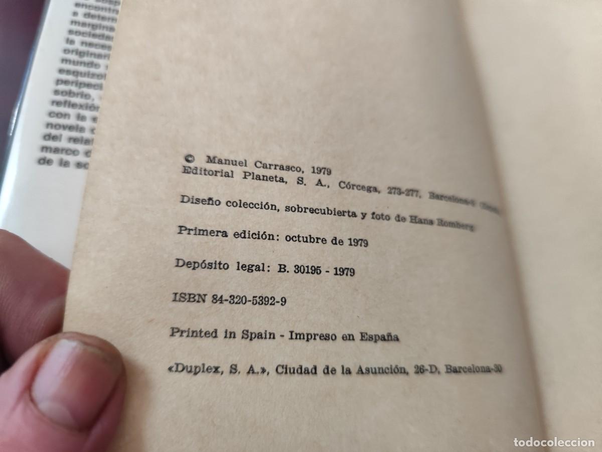 Libros de segunda mano: LOS DESTERRADOS / MANUEL CARRASCO / CJA 446 / PRIMERA EDICION / PLANETA - Foto 9