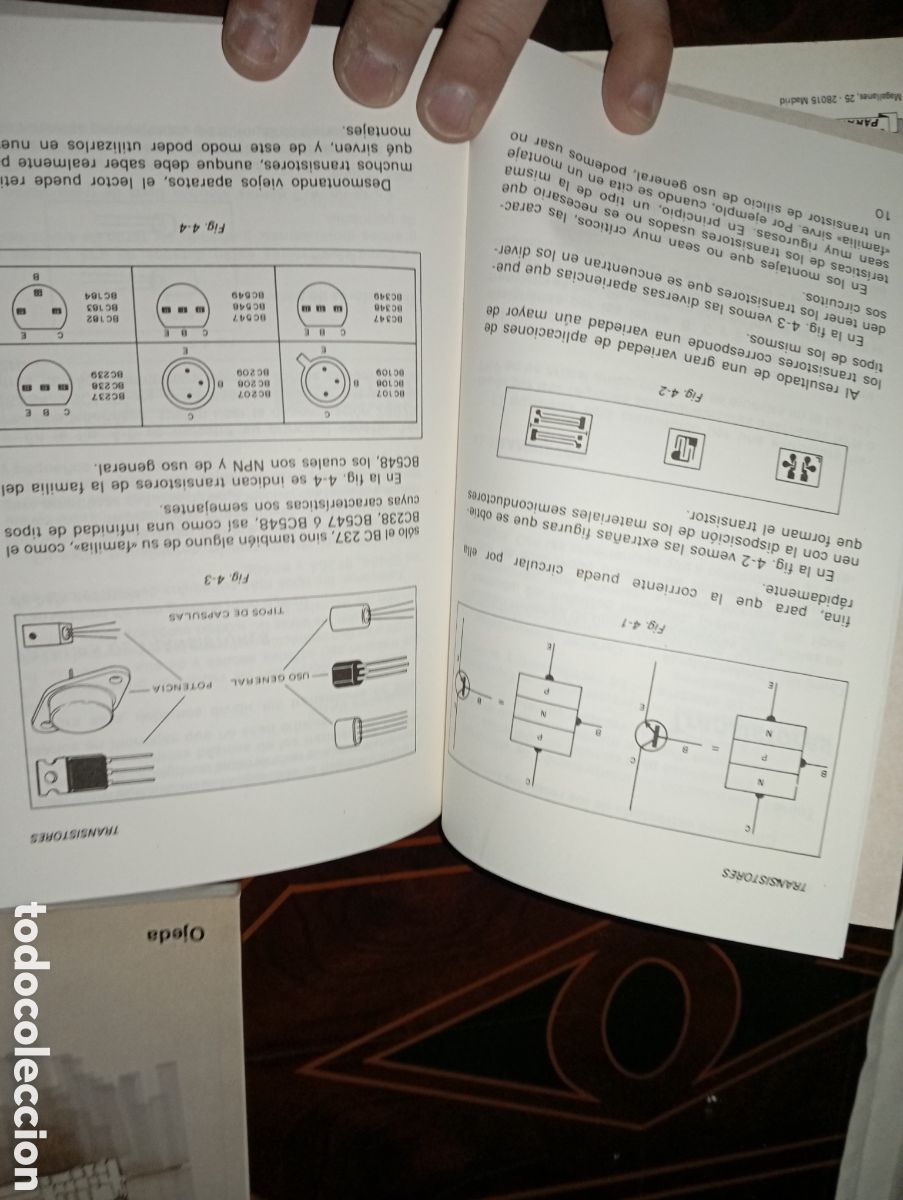 Libros de segunda mano: LOTE 4 LIBROS, MONTAJES ELECTRONICOS, JAVIER OJEDA. PARANINFO. - Foto 15