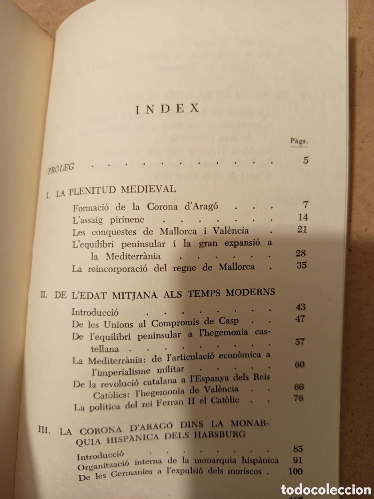 Libros de segunda mano: INTRODUCCIO A LA HISTORIA DE LA CORONA DARAGO (JOAN REGLA) - Foto 3