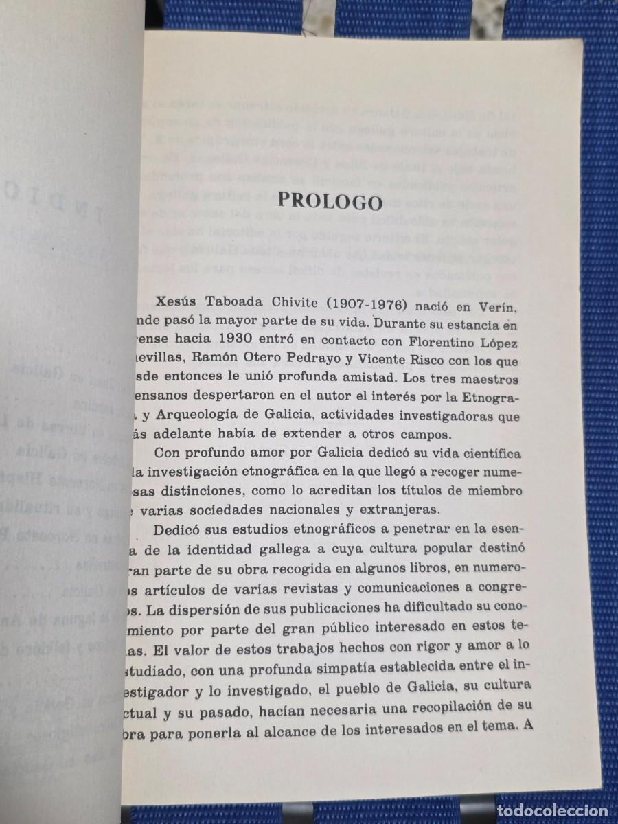 Libros de segunda mano: Ritos y Creencias Gallegas, Xesus Taboada - SALVORA 1980 - Foto 4