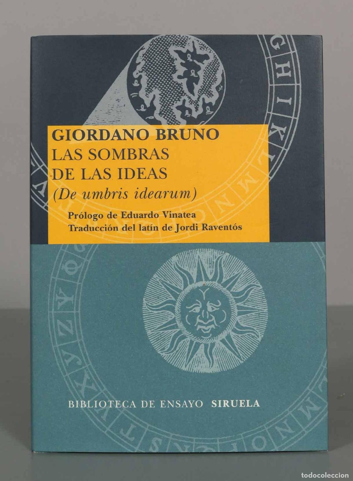 Libros de segunda mano: GIORDANO BRUNO LAS SOMBRAS DE LAS IDEAS (De umbris idearum) - Foto 1