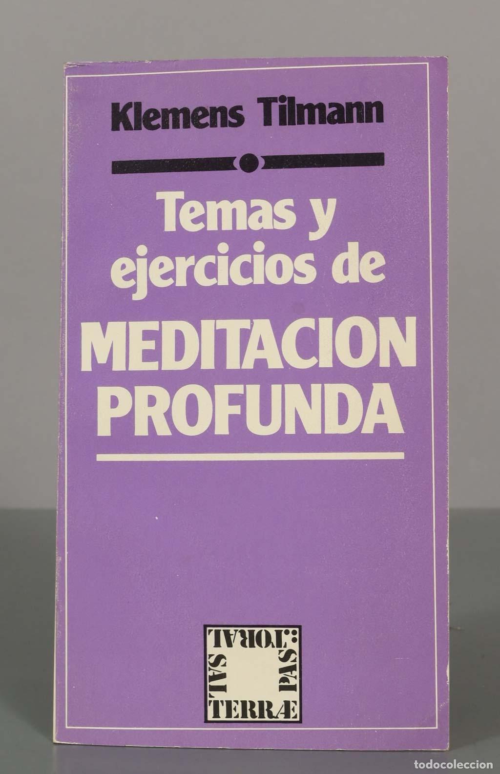Libros de segunda mano: Klemens Tilmann. Temas y ejercicios de MEDITACION PROFUNDA - Foto 1