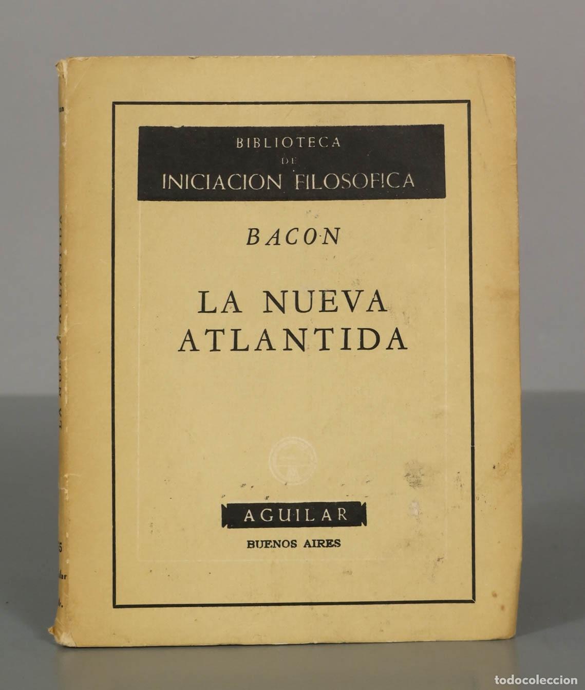 Libros de segunda mano: BACON. LA NUEVA ATLANTIDA. - Foto 1