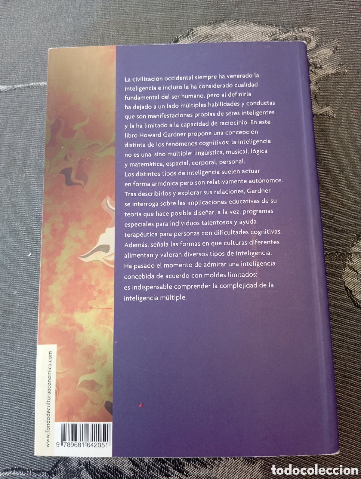 Libros de segunda mano: GARDNER, Howard. - Estructuras de la mente. La teor&iacute;a de las inteligencias m&uacute;ltiples. - Foto 2