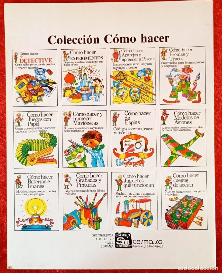 Libros de segunda mano: C&oacute;mo hacer modelos de aviones + otros 6 t&iacute;tulos. SM - Foto 3