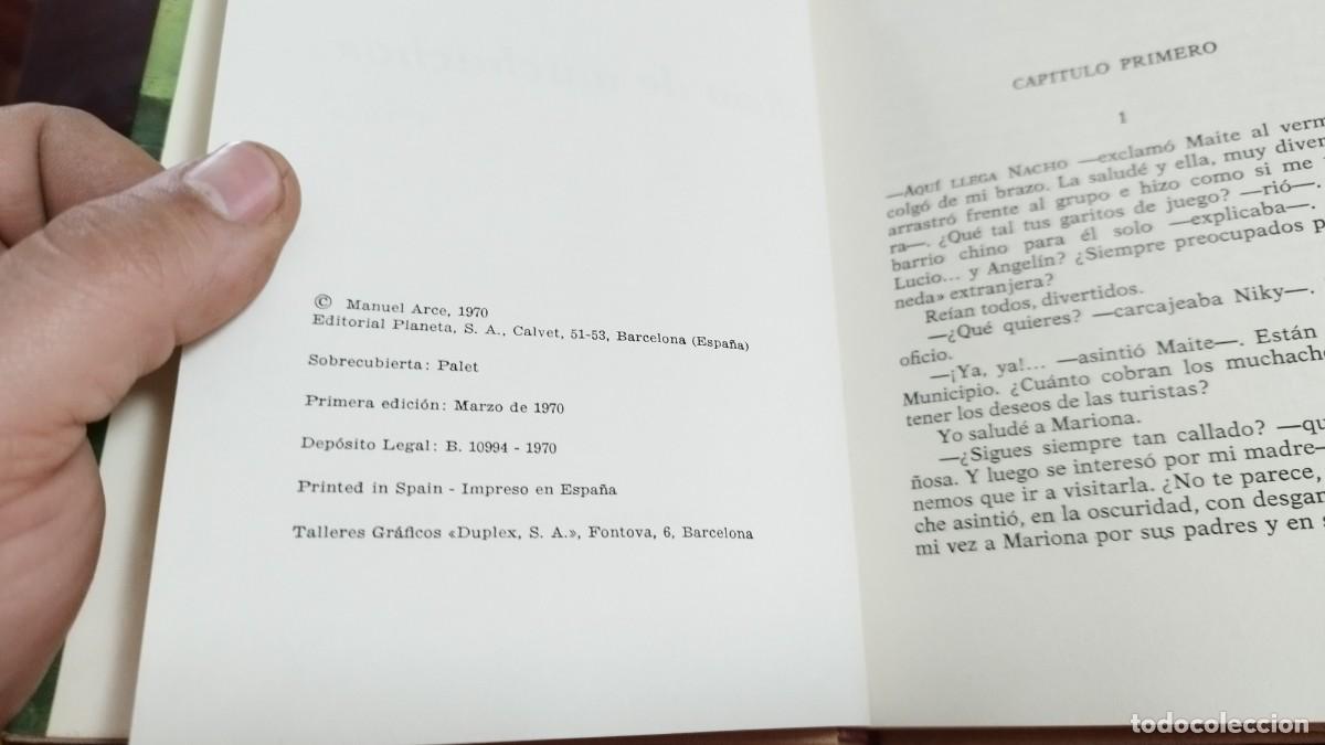 Libros de segunda mano: OFICIO DE MUCHACHOS / MANUEL ARCE / CJA 449 / PRIMERA EDICION / PLANETA - Foto 6