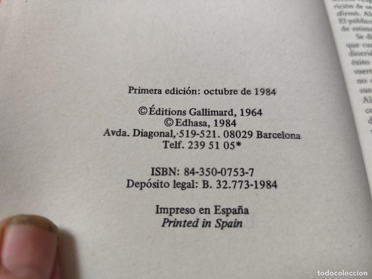 Libros de segunda mano: LA BASTARDA / VIOLETTE LEDUC / CJA 500 / PRIMERA EDICION / EDHASA - Foto 11