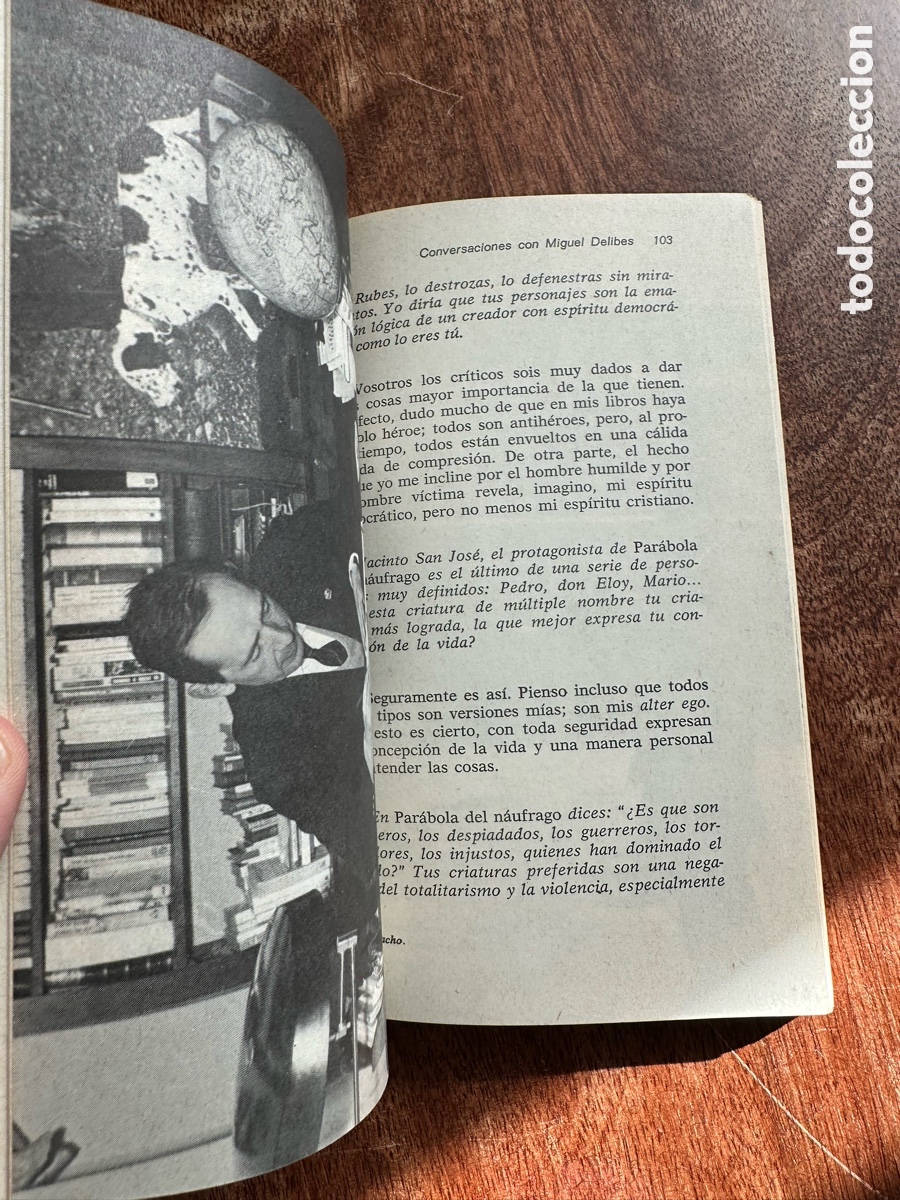 Libros de segunda mano: Conversaciones con Miguel Delibes - Foto 4