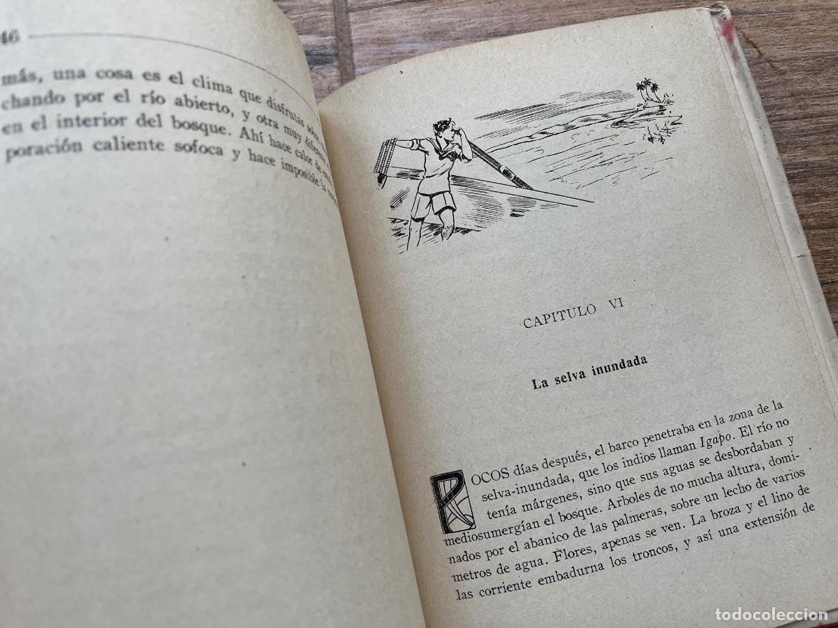 Libros de segunda mano: Antiguo Libro *EL AMAZONAS* Colecci&oacute;n Conquista de Editorial LIS del A&ntilde;o 1943 - Foto 7
