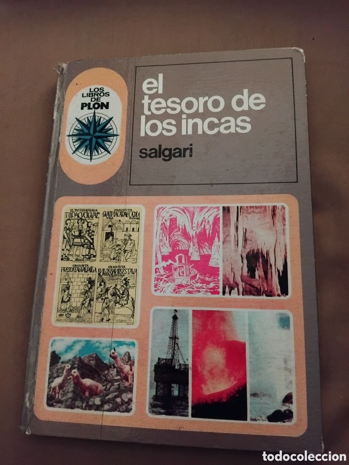 Libros de segunda mano: EL TESORO DE LOS INCAS;EMILIO SALGARI;LOS LIBROS DE PLON 1976 - Foto 1