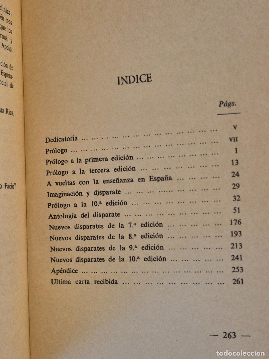 Libros de segunda mano: Antolog&iacute;a del disparate - Foto 4
