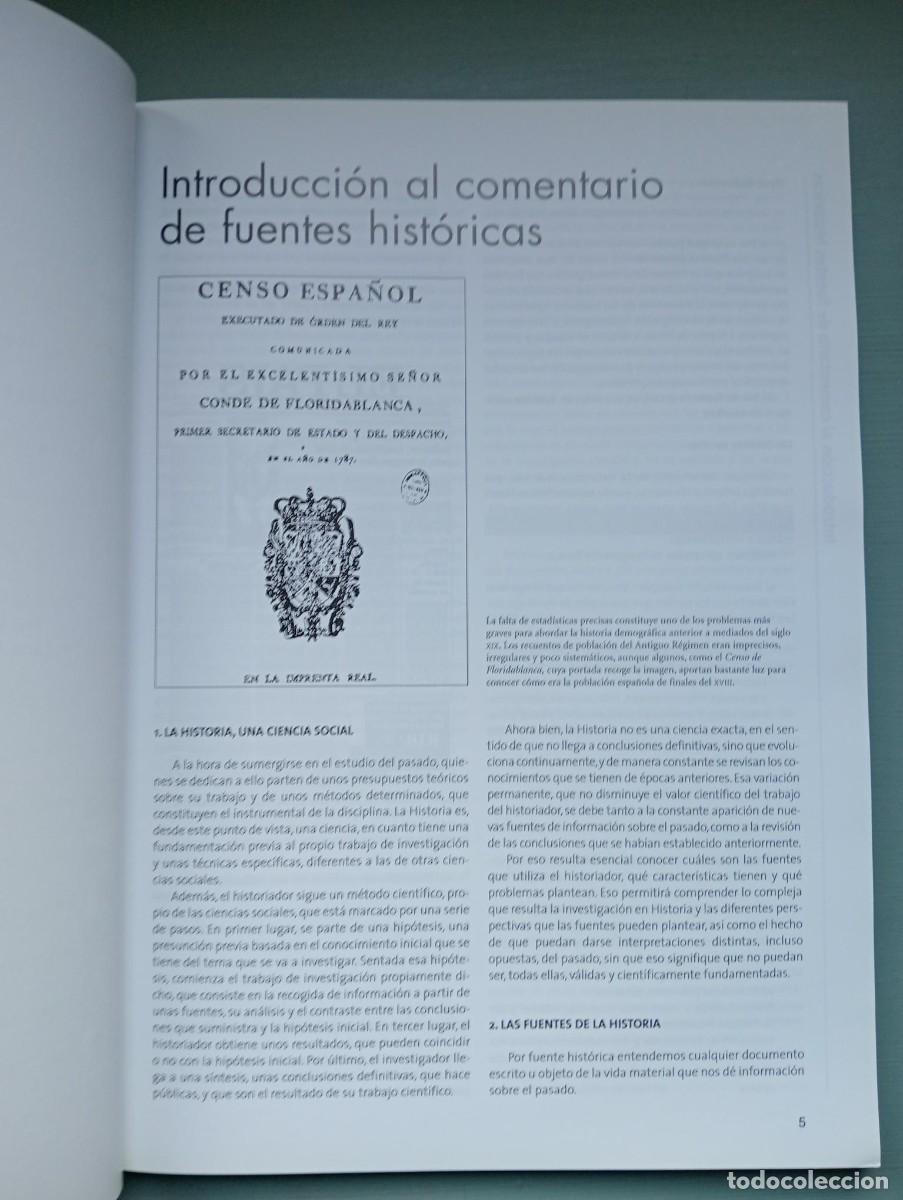 Libros de segunda mano: Historia de Espa&ntilde;a - 2 libros, principal y complementario con fuentes documentales y actividades - Foto 6