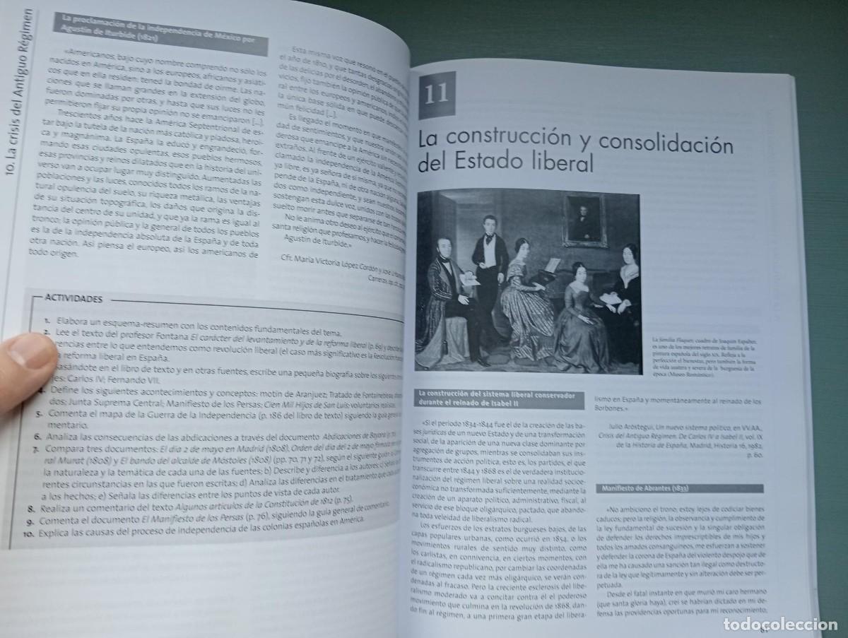Libros de segunda mano: Historia de Espa&ntilde;a - 2 libros, principal y complementario con fuentes documentales y actividades - Foto 7