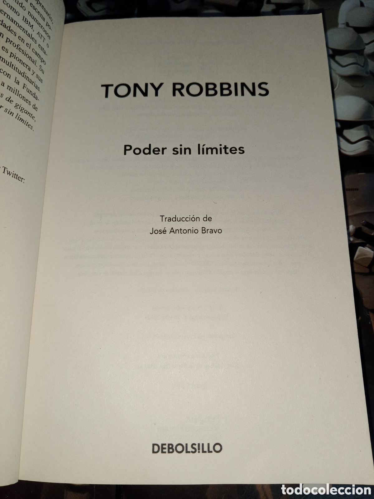 Libros de segunda mano: Poder sin l&iacute;mites Tony robbins la nueva ciencia del desarrollo personal - Foto 3