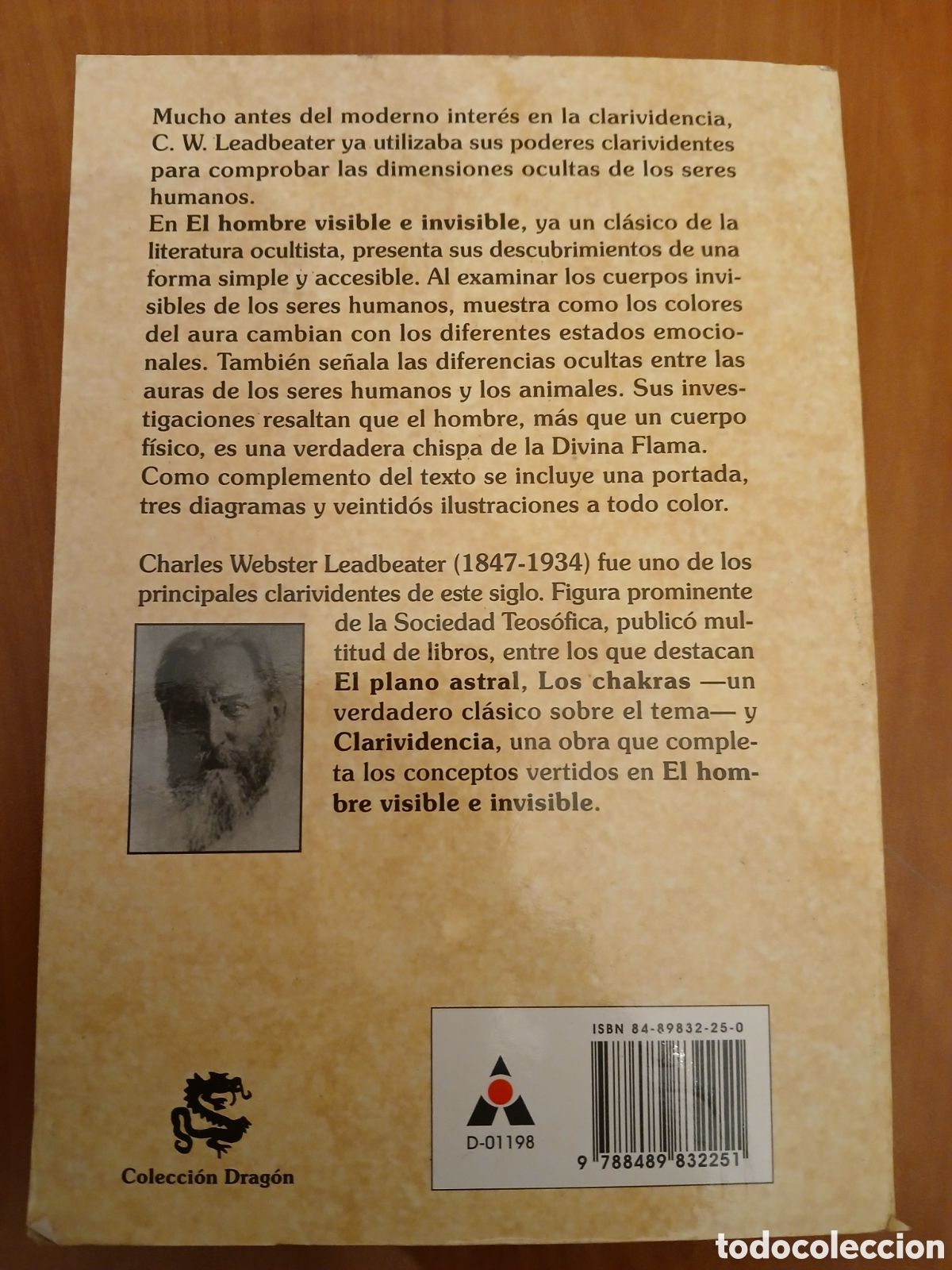 Libros de segunda mano: El hombre visible e invisible. C. W. Leadbeater. - Foto 2