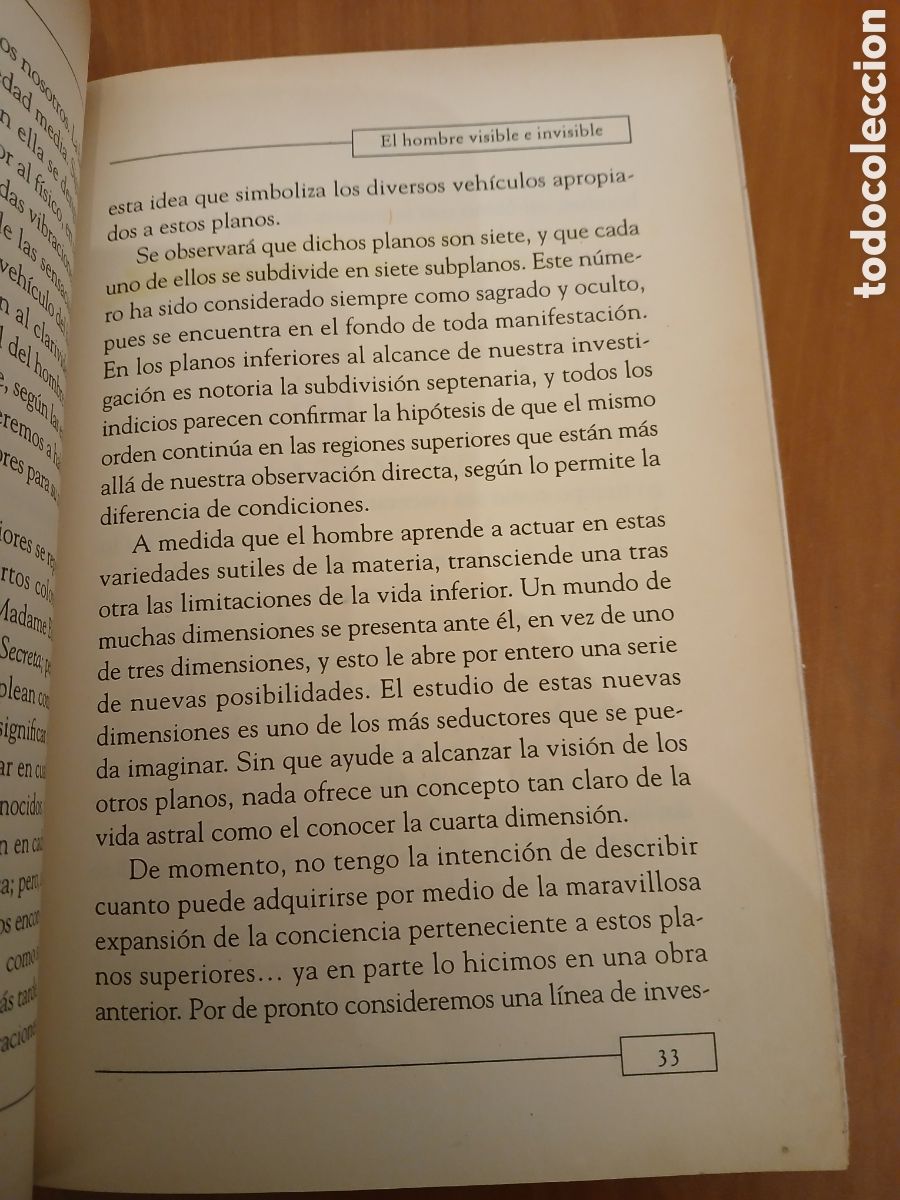 Libros de segunda mano: El hombre visible e invisible. C. W. Leadbeater. - Foto 12