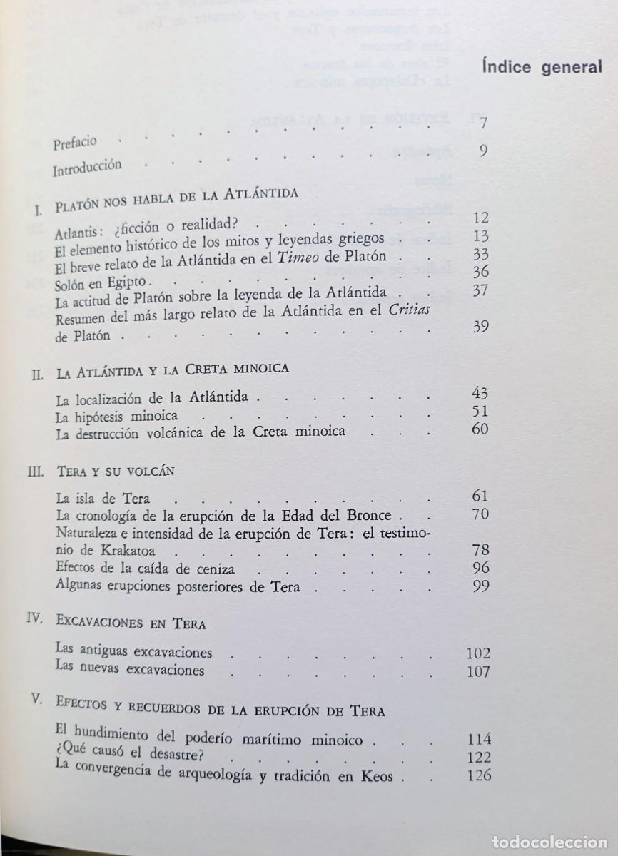 Libros de segunda mano: EL FIN DE LA ATL&Aacute;NTIDA - J. V. LUCE - EDICIONES DESTINO - 1975. - Foto 2