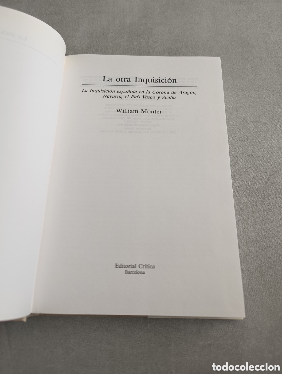 Libros de segunda mano: La otra inquisici&oacute;n. William Monter. - Foto 4