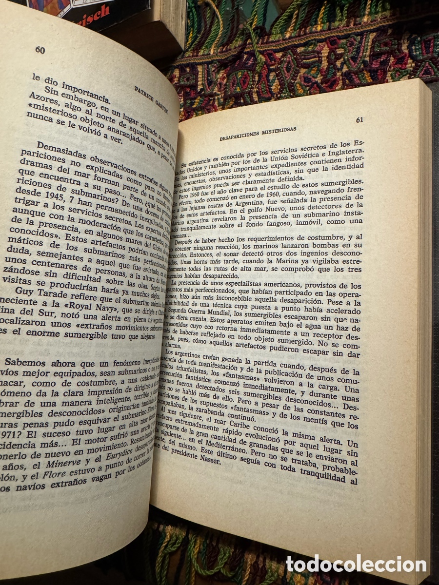 Libros de segunda mano: Desapariciones misteriosas Patrice Gast&oacute;n - Foto 4