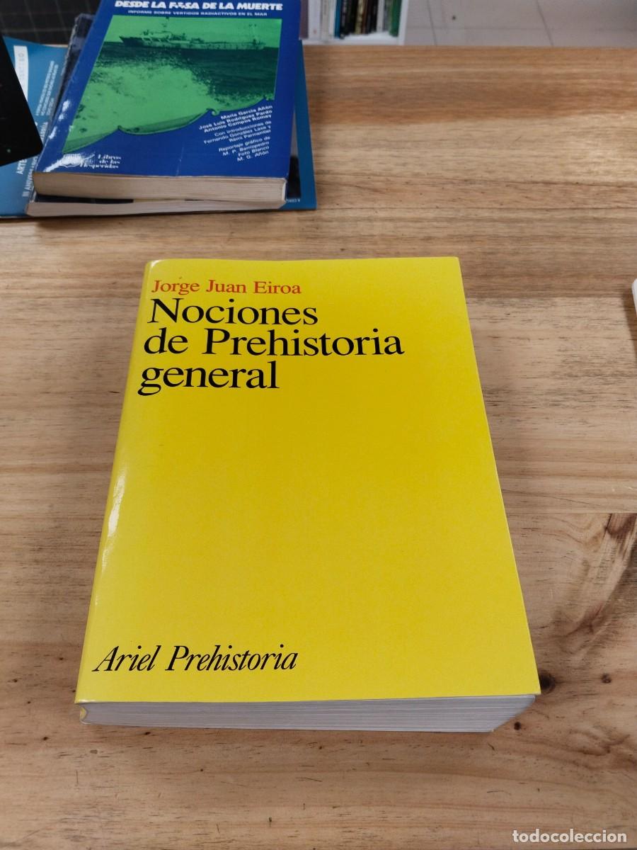 Libros de segunda mano: Nociones de Prehistoria General - Jorge Juan Eiroa - Foto 1