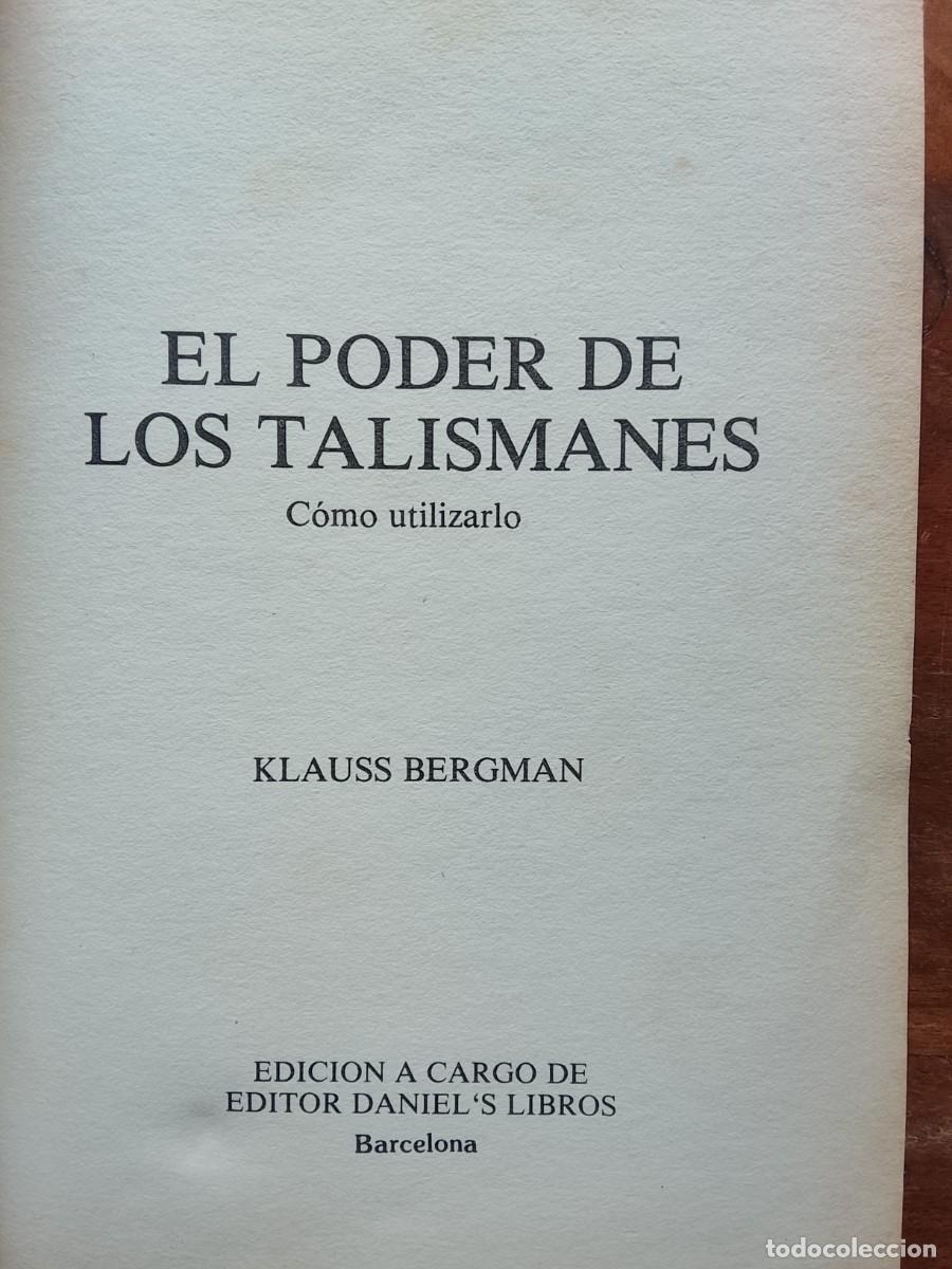 Libros de segunda mano: El poder de los talismanes. Dr Klaus Bergman - Foto 3