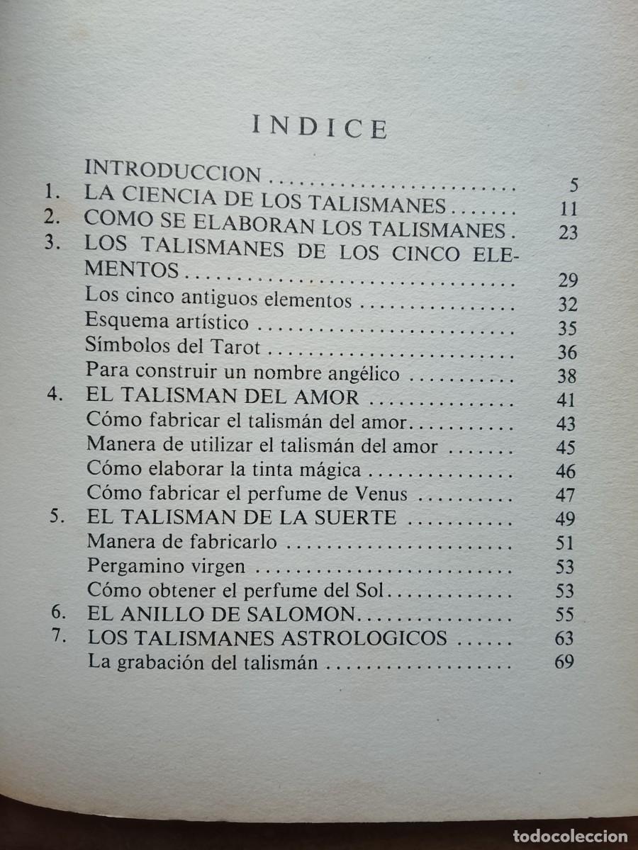 Libros de segunda mano: El poder de los talismanes. Dr Klaus Bergman - Foto 4