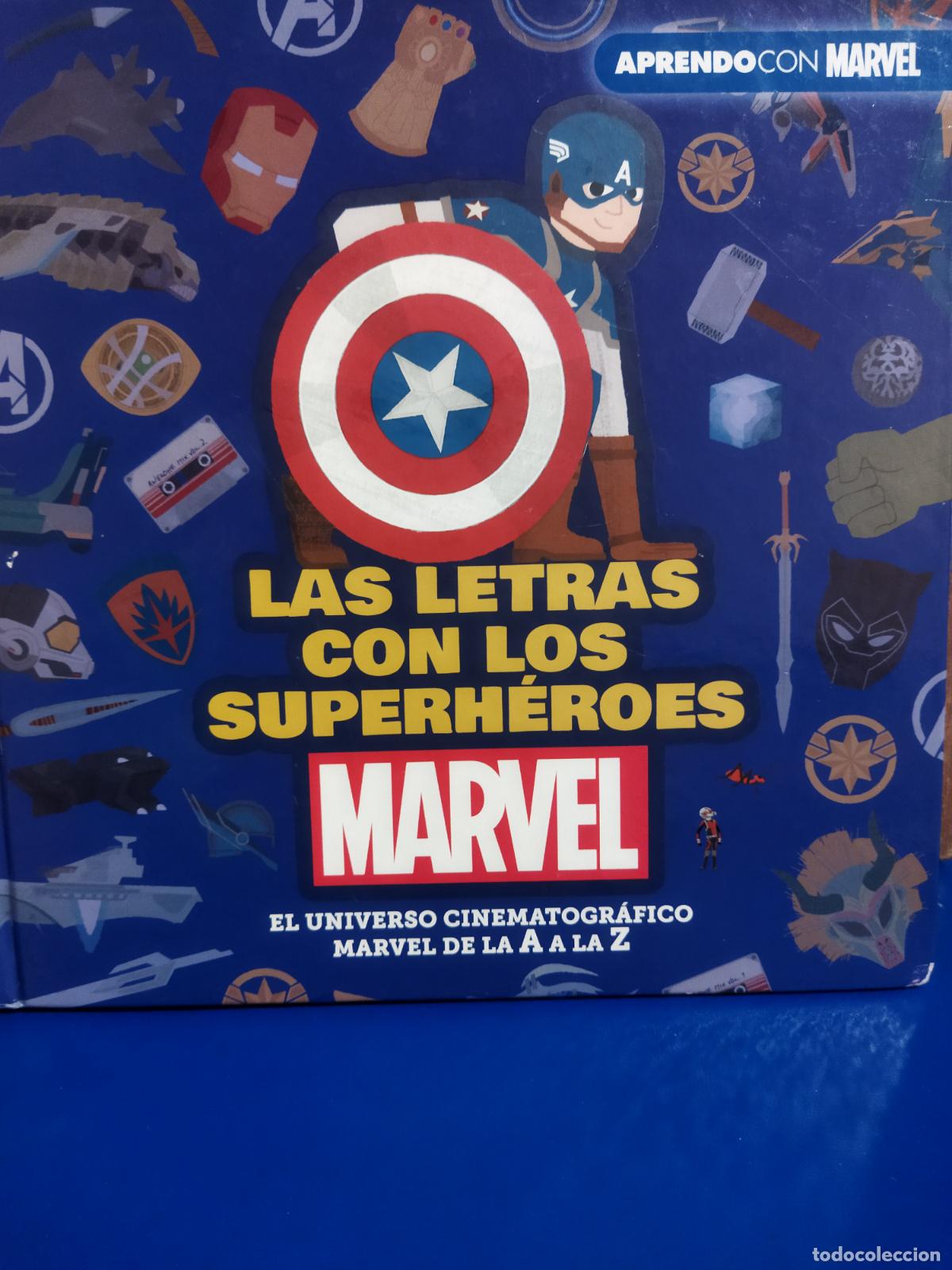 Libros de segunda mano: Las letras con los superh&eacute;roes