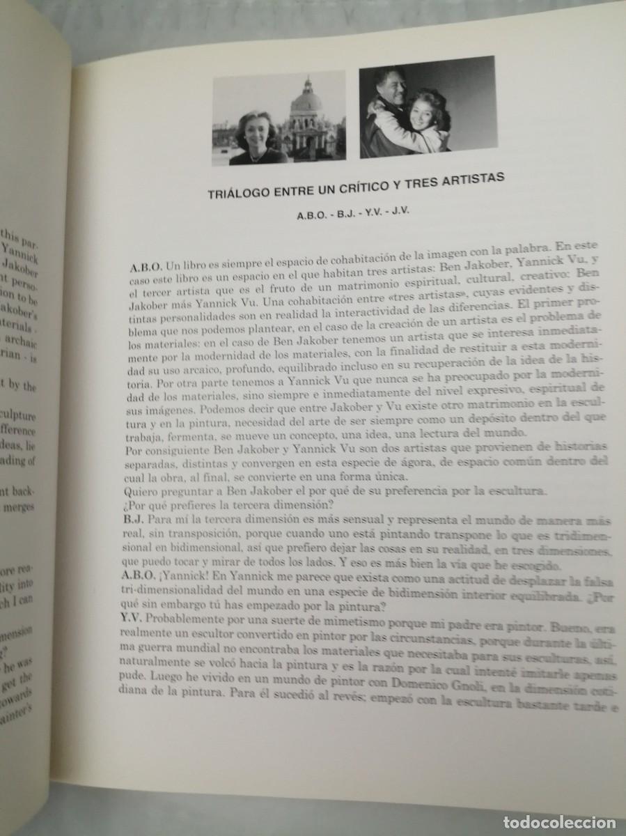 Libros de segunda mano: Ben Jakober y Yannick Vu (Primera edici&oacute;n) - Foto 7
