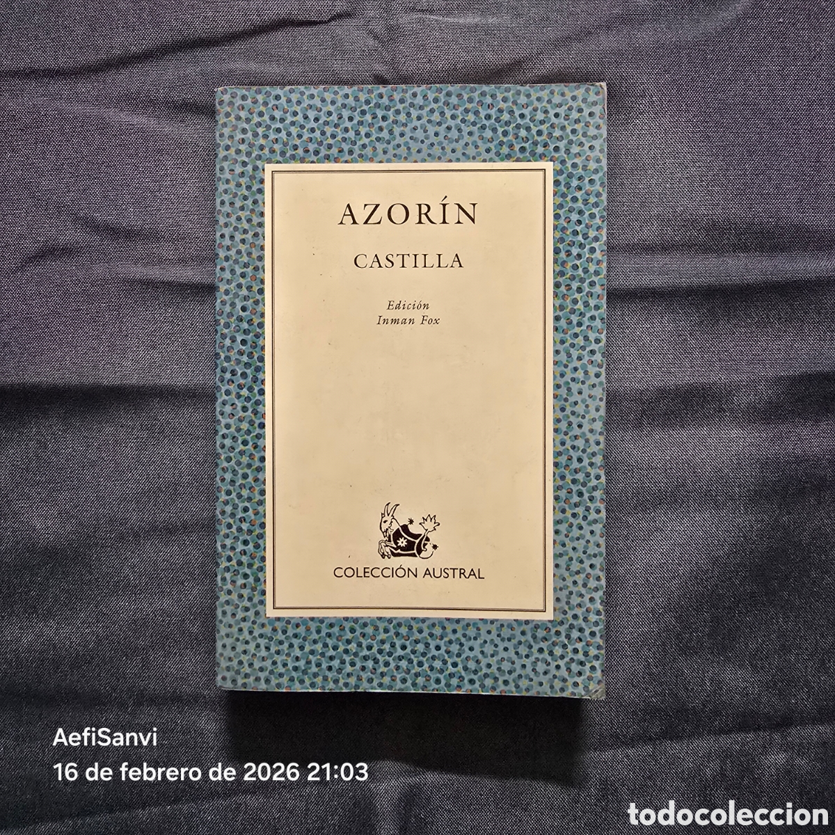 Libros de segunda mano: CASTILLA (AZOR&Iacute;N) (AUSTRAL, ESPASA-CALPE) - Foto 1