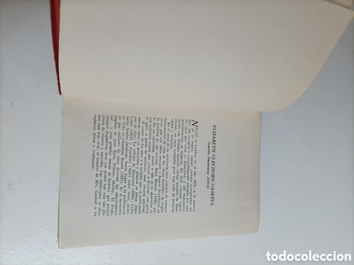Libros de segunda mano: Vida de Carlota Bronte. Elizabeth C.Gaskell. la pol&iacute;grafa 1943 - Foto 8