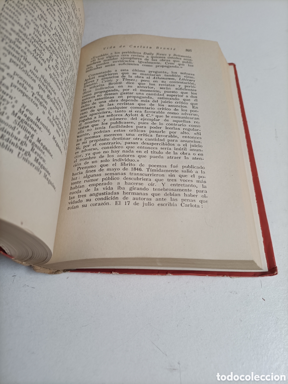 Libros de segunda mano: Vida de Carlota Bronte. Elizabeth C.Gaskell. la pol&iacute;grafa 1943 - Foto 9