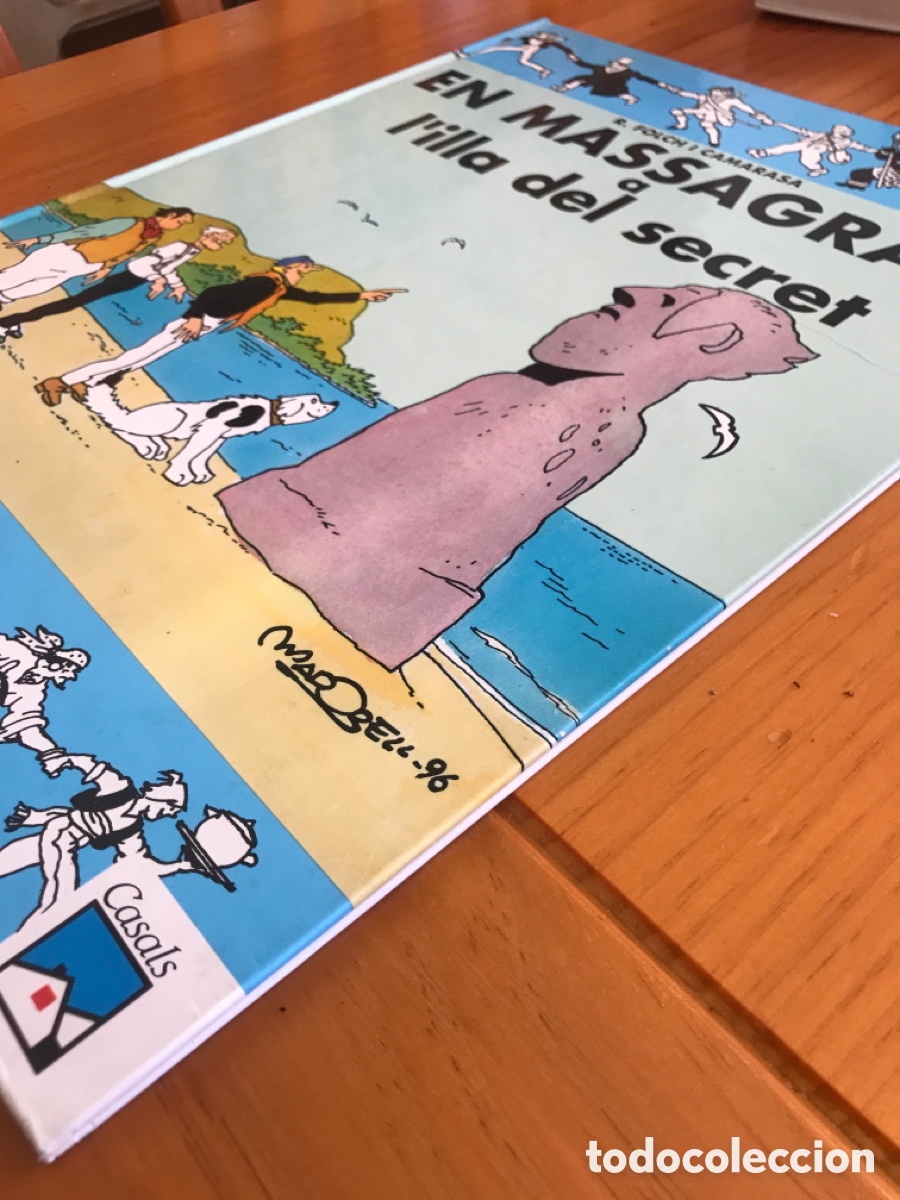 Libros de segunda mano: Massagran a l&rsquo;illa del secret - Foto 2