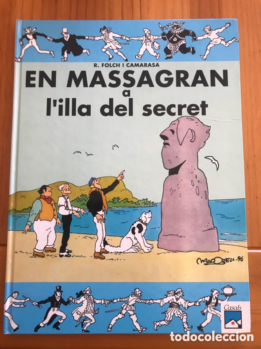 Libros de segunda mano: Massagran a l&rsquo;illa del secret - Foto 1