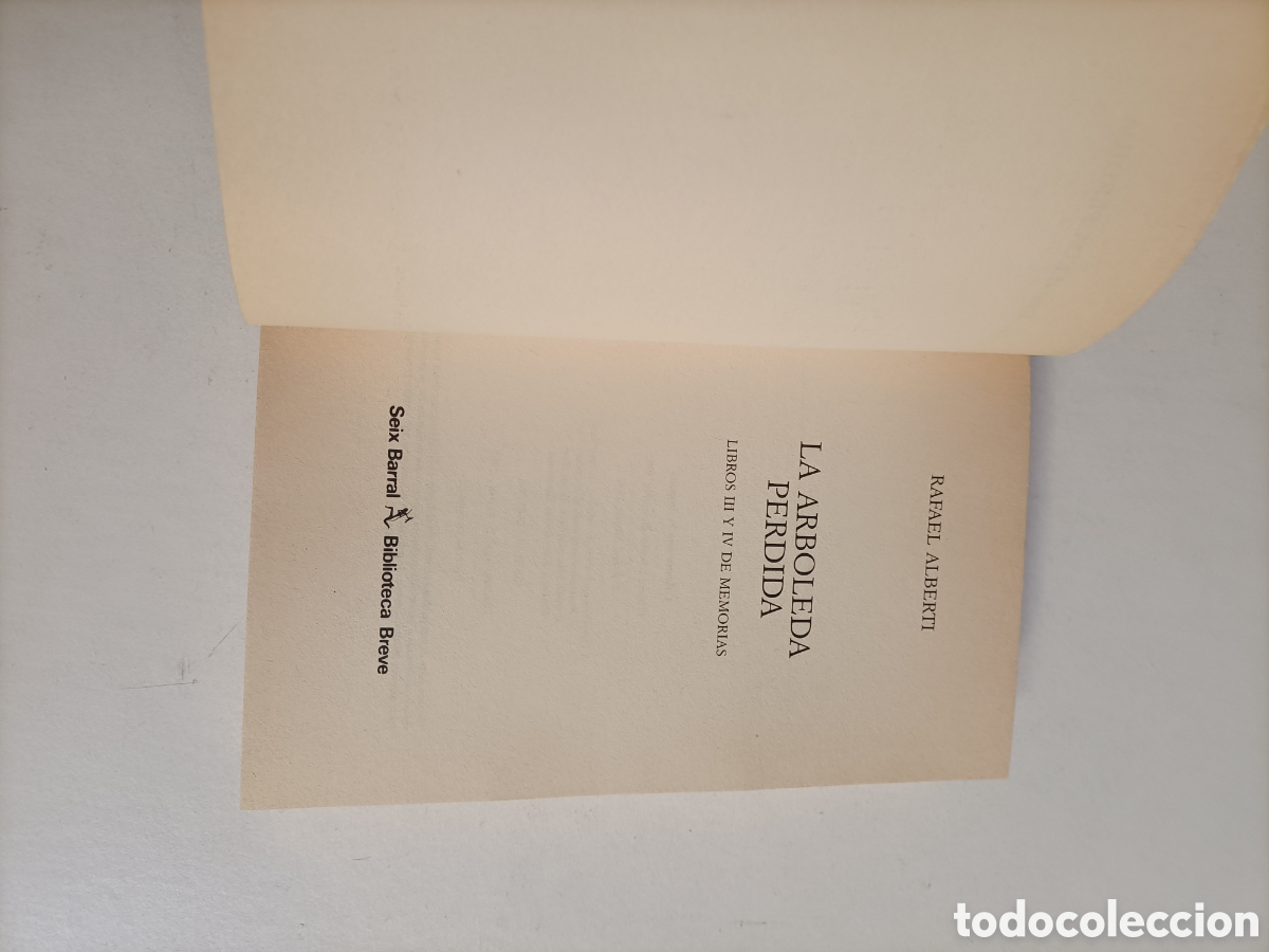 Libros de segunda mano: Rafael Alberti. Arboleda perdida. Memorias 2 tomos - Foto 10