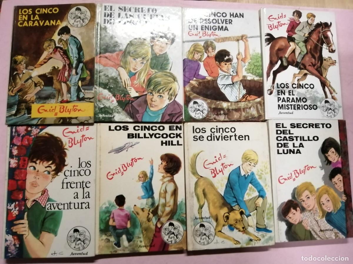 Libros de segunda mano: LOTE OCHO AVENTURAS DE LOS CINCO (ENID BLYTON) - Foto 1