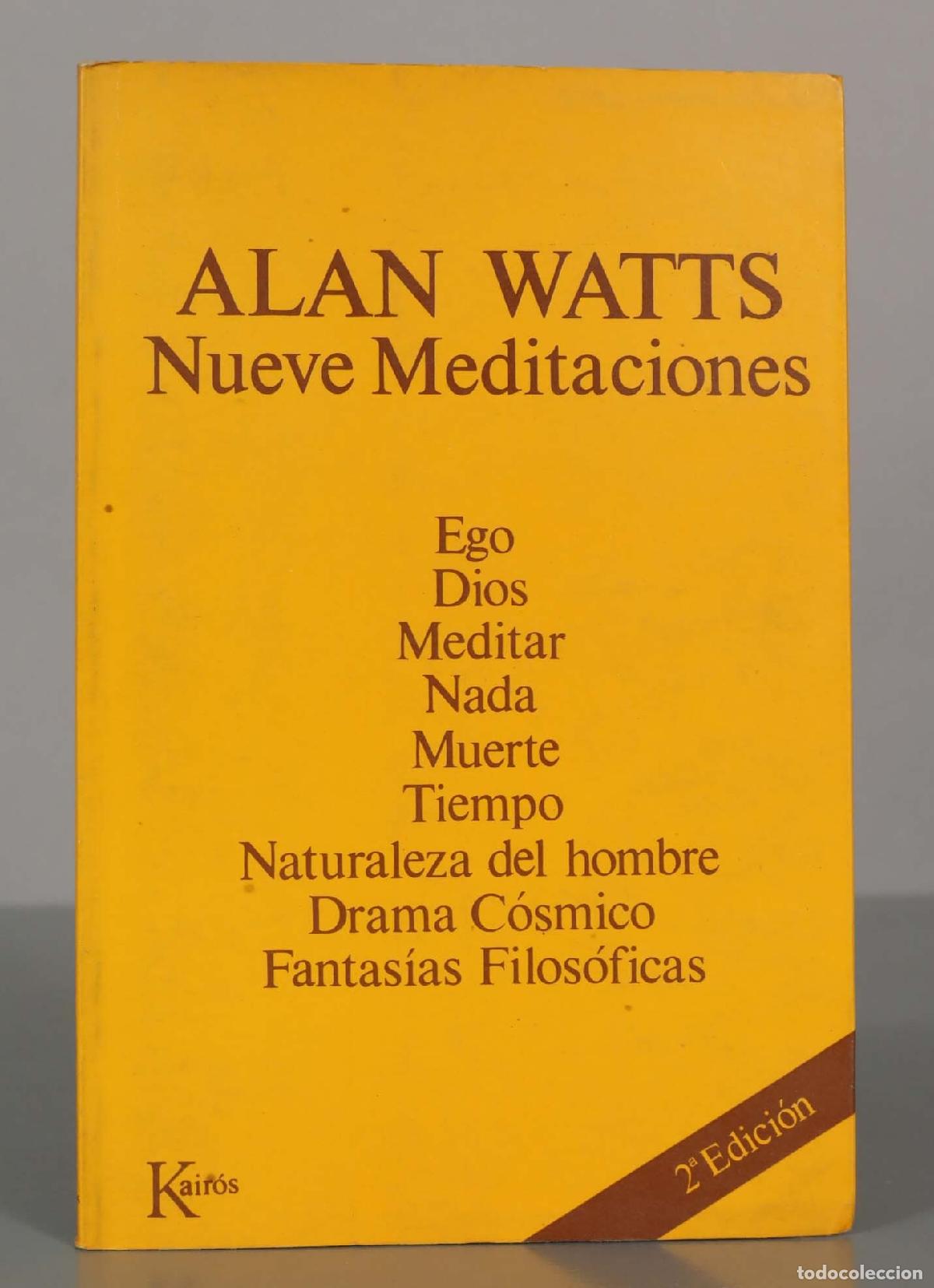 Libros de segunda mano: ALAN WATTS. Nueve Meditaciones. - Foto 1